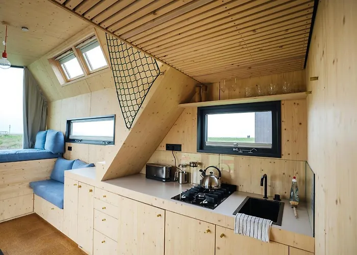 Feriehus Tiny House Pioneer 17 Zur Meerseite - Tiny Village Harlesiel Carolinensiel