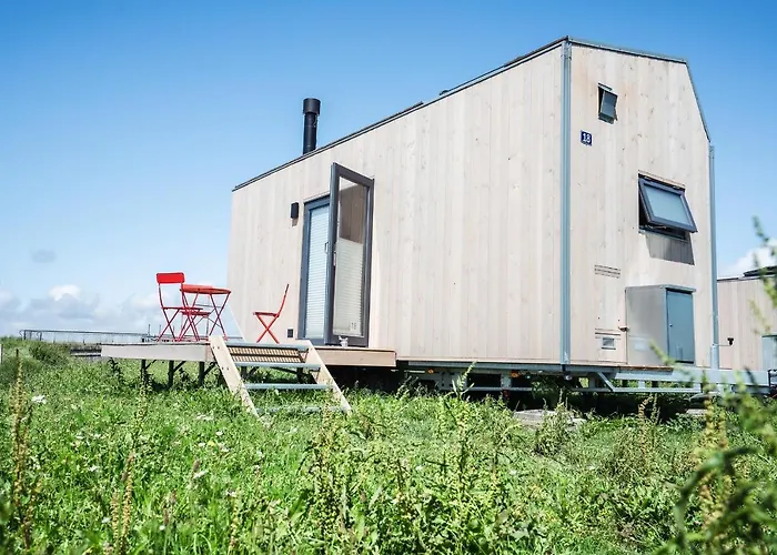 Сasa de vacaciones Tiny House Pioneer 17 Zur Meerseite - Tiny Village Harlesiel *