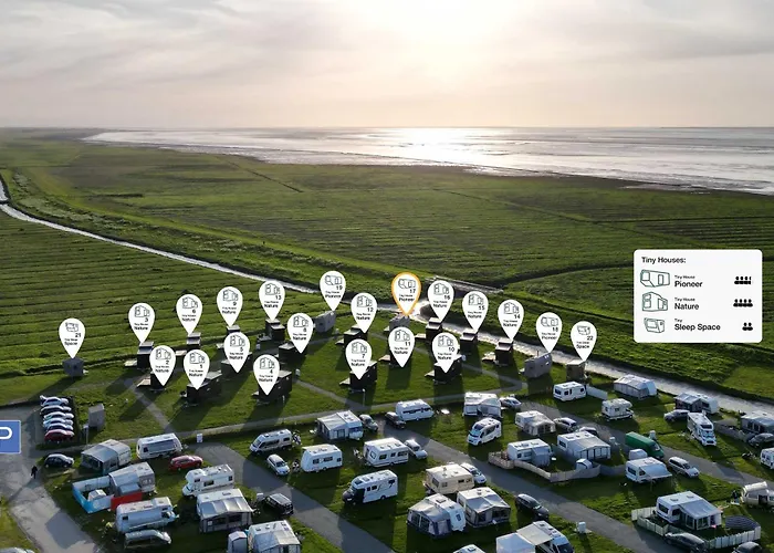Feriehus Tiny House Pioneer 17 Zur Meerseite - Tiny Village Harlesiel