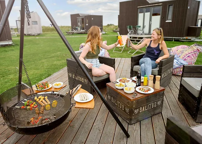 Tiny House Pioneer 17 Zur Meerseite - Tiny Village Harlesiel Carolinensiel
